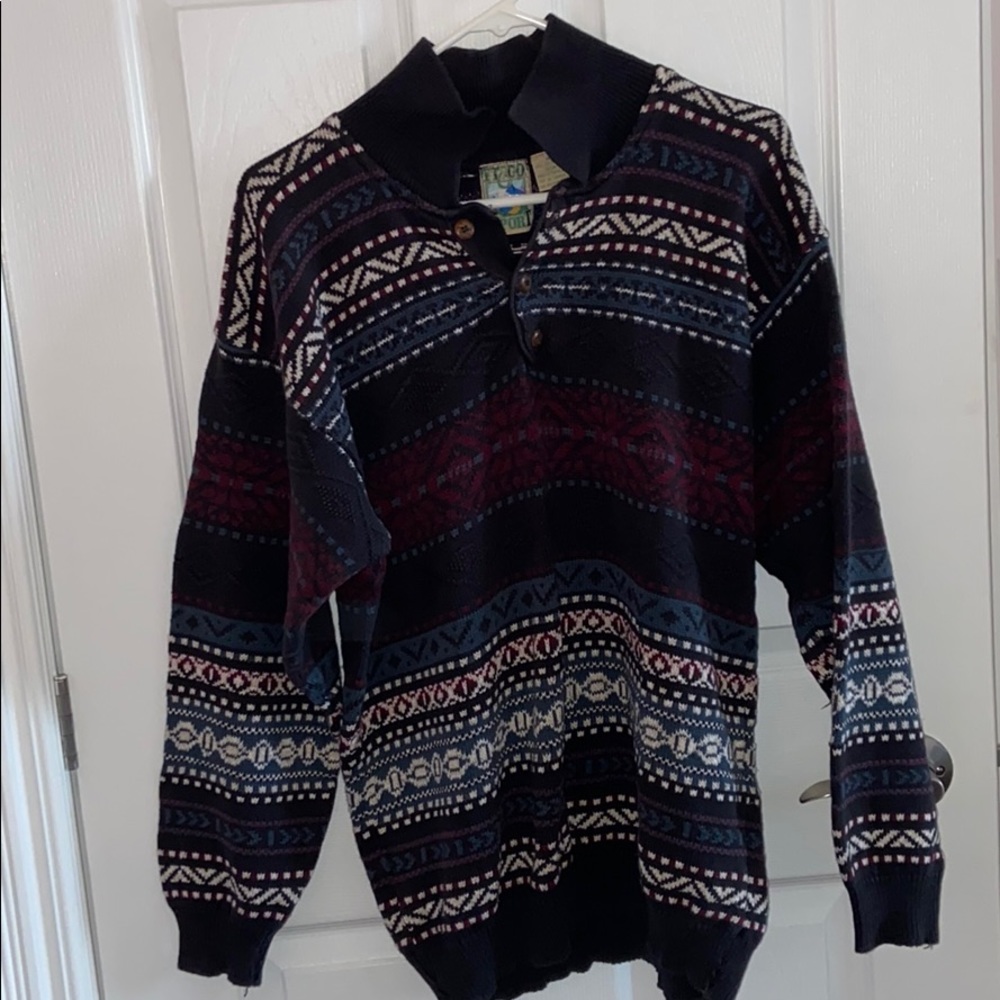 vintage knit sweater